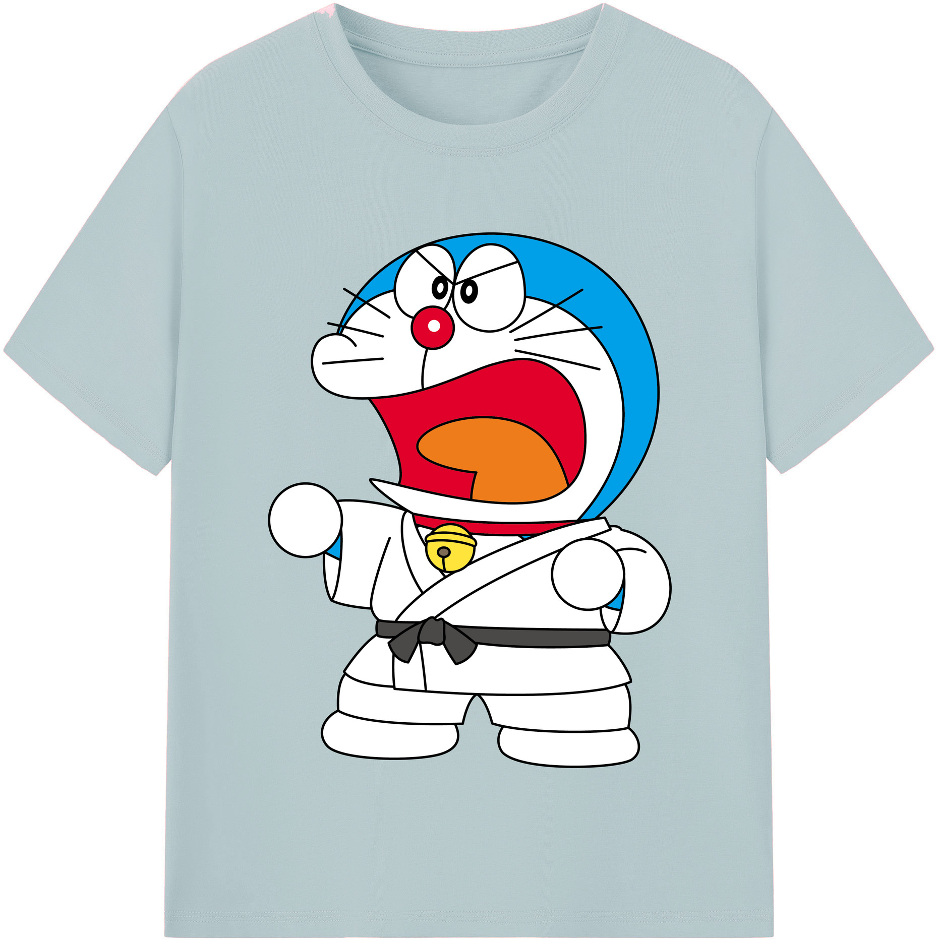 （画像用） ドラえもん Doraemon 綿100％半袖Tシャツ（フロントプリント）